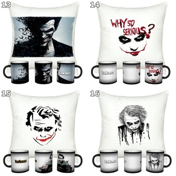 НАБОР «БЭТМЕН ДЖОКЕР» ВОЛШЕБНАЯ КРУЖКА + ИМЕННАЯ ПОДУШКА