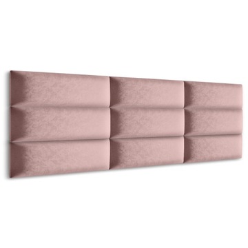 PANELE TAPICEROWANE ŚCIENNE 80x20 WEZGŁOWIE 3D