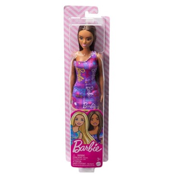 LALKA BARBIE FLOWER DRES MULATKA OPALONA SUKIENKA