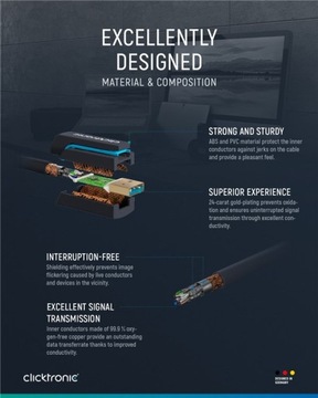 Кабель USB 3.0 A/B HD 5Гб золотой 1,8м