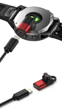АДАПТЕР ЗАРЯДНОГО УСТРОЙСТВА LIGHTNING ДЛЯ ЧАСОВ GARMIN FENIX FOREUNNER APPROACH