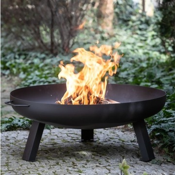 HOY 85 СТАЛЬНАЯ САДОВАЯ ПЕЧЬ, ГРИЛЬ, ЧАША, СЕРДЦЕ, ОКРАШЕННЫЕ