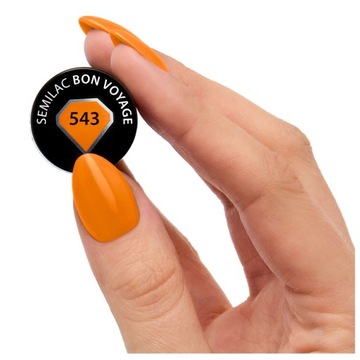 SEMILAC LAKIER HYBRYDOWY 543 BON VOYAGE 7ml
