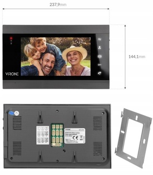 МОНИТОР ДЛЯ РАСШИРЕНИЯ ВИДЕОДОМОФОНА VIRONE VIFIS VDP-61 FULL HD