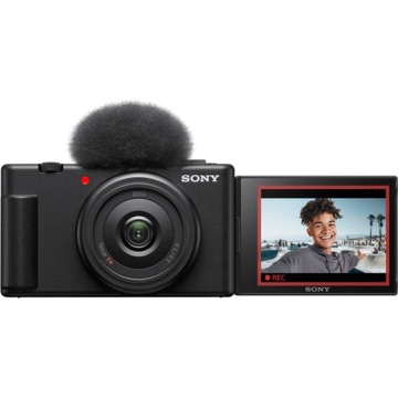 Sony ZV-1F - aparat dla vlogerów, 4K z obiektywem 20 mm f/1.2