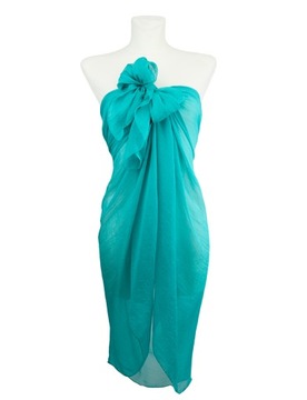 ADMIRI БОЛЬШОЕ ЖЕНСКОЕ ПАРЕО, ДЛИННЫЙ ПЛЯЖНЫЙ ШАРФ ДЛЯ ПЛЯЖА БАЛИ, изумрудный