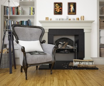 ИКОНА РУЧНОЙ РАБОТЫ - КОРМЯЩАЯ БОЖЬЯ МАТЕРЬ - E