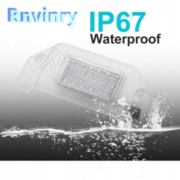 RNVINRY PRO CHRYSLER 300 2005-2014 SEBRING 2007-2010 OSVĚTLENÍ TABULKY SPZ