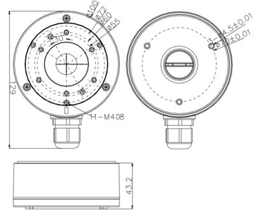 Uchwyt montażowy Hikvision DS-1280ZJ-XS