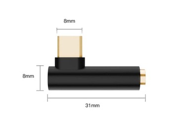 АДАПТЕР АДАПТЕР USB тип C, штекер 3,5 мм