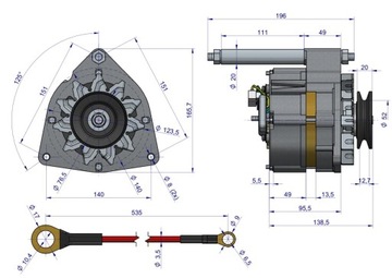 Генератор в сборе C-330 EXPOM KWIDZYN eu