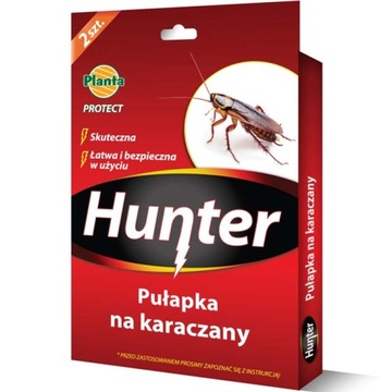 PUŁAPKA LEP ŚRODEK NA KARCZANY KARALUCHY 2szt