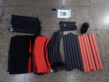 Батут с сеткой детский, диаметр 140 см.