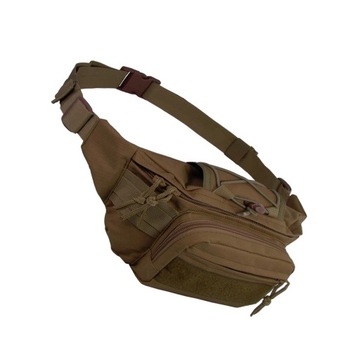 CAMO - Torba biodrowa KANGOO coyote