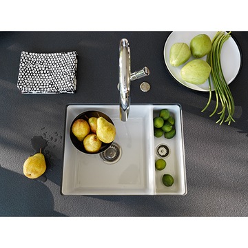 Мойка керамическая Franke KBK 160, кремовый