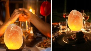 Соляная лампа кусковая ионизатор 1-2кг соль Клодавской