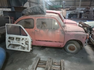 Fiat 1968 FIAT 600D STANDARD , FIAT 600 D 1968 ROK ZASTAVA 750 ZASTAWA 1966 ROK, zdjęcie 2