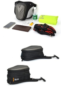 МОТОЦЕНТРИЧЕСКАЯ СУМКА ДЛЯ МОТОЦИКЛА WAGON LEG СУМКА НА БЕДРО СЕРАЯ