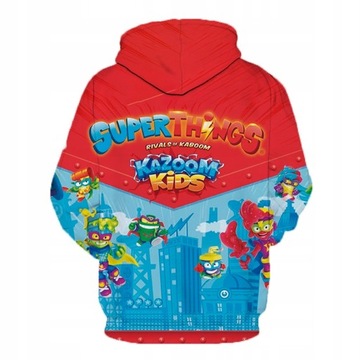 ТОЛСТОВКА 3D SUPER THINGS ZINGS KAZOOM BLAST РАЗМЕРЫ