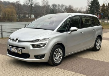 Citroen Grand C4 Picasso II Grand Picasso 1.6 e-HDi 114KM 2014 Citroen C4 Grand Picasso II 1.6 Diesel. Bezwypadkowy, Jeden Wlasciciel.