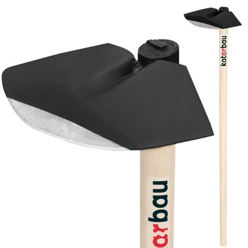 MOTYKA KOPACZKA KUTA PÓŁOKRĄGŁA OPRAWNA 240 MM