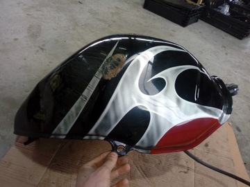 HONDA CBR 1100 XX ЧИСТКА ТОПЛИВНОГО БАКА