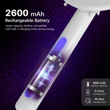 Электрическая мухобойка для насекомых 3500В Teesa с подсветкой USB БАТАРЕЯ
