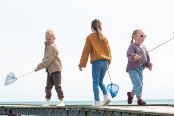 Телескопическая сетка FOLLOW the утка - Пудрово-розовая