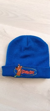 Czapka zimowa beanie Scooby Doo niebieski r. M/L