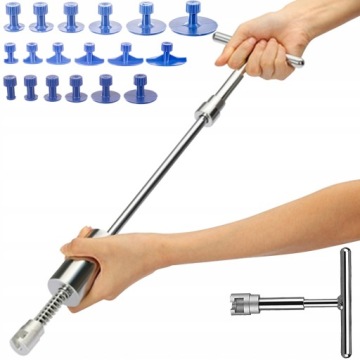 СИСТЕМА ВЫТЯЖИВАНИЯ ДЛЯ УДАЛЕНИЯ ВМЯТИН НА КУЗОВЕ НАБОР ПЕРЕХОДНИКОВ МОЛОТКОВ