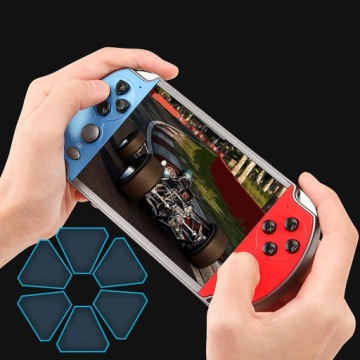 ПОРТАТИВНАЯ ИГРОВАЯ КОНСОЛЬ, 4,3 ДЮЙМА, ВСТРОЕННАЯ КЛАССИЧЕСКИЕ ИГРЫ 2000 ГОДА