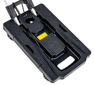 ПЛАТФОРМА ТРАНСПОРТНАЯ ТЕЛЕЖКА РУЧНАЯ СКЛАДСКАЯ СКЛАДНАЯ РУЧКА 140 КГ 5 КОЛЕС