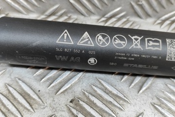 SKODA ENYAQ IV PRAVÁ STRANA KRYT KUFRU VZPĚRA/TLAKOVAČ PLYNOVÝ 5LG827552A 2022