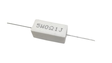 Rezystor opornik RWA 0,1 Ohm 5W 5% - 2szt