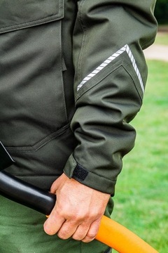 Камуфляжная рабочая куртка, размер S.