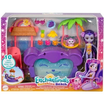 ENCHANTIMALS Tropikalny basen MATTEL HTW73