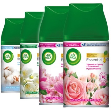 Air Wick Freshmatic Wkład Odświeżacza MIX 250ml x4