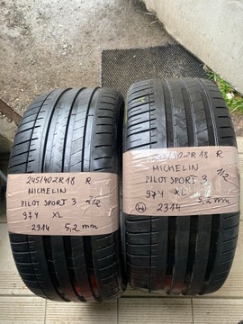 OPONY MICHELIN PILOT SPORT 3 245 40 18 XL 97Y