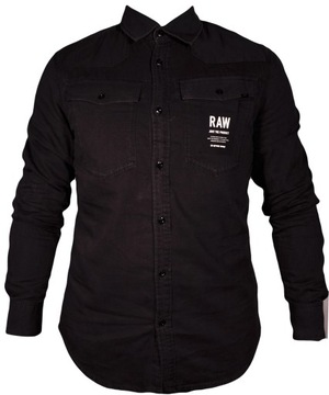 G-STAR RAW koszula BLACK regular 3301 SHIRT_ M