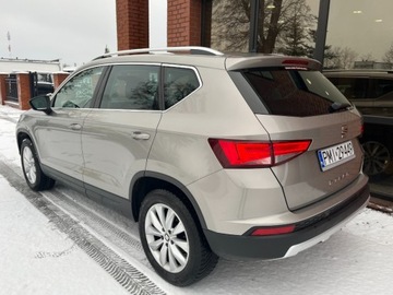 Seat Ateca SUV 1.4 EcoTSI 150KM 2017 Seat Ateca 1.4 benzyna 150 KM 6 biegow zarej w PL zadbany zamiana, zdjęcie 3