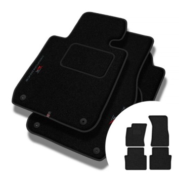 Velurové koberce Performance pro Audi A8 D3 2002-2009