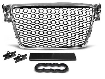 GRILL AUDI A4 B8 8K 08-11 CHROME RS-STYLE