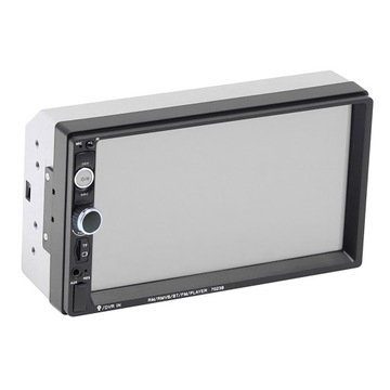 Автомобильный радиоприемник с сенсорным экраном, стерео HD TF, IOS/Android, MP5-плеер, 4 светодиодная камера