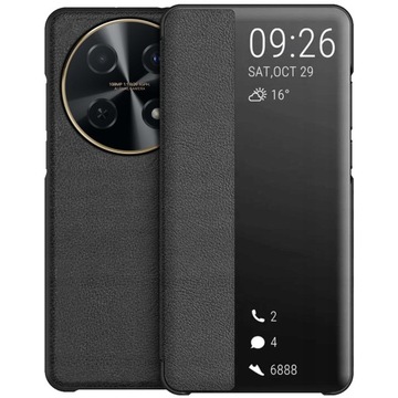 Etui do Huawei Nova 12i | SMART VIEW LEATHER Z KLAPKĄ | Case