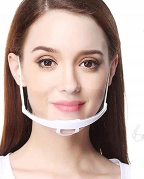 MINI PRZYŁBICA MASKA OCHRONNA OSŁONA NA USTA I NOS