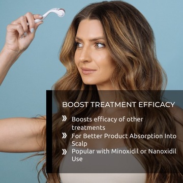 Дермароллер Derma Roller 1,0мм от облысения, лишая