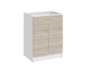 ecoModel Szafka stojąca DS6/1 Dąb Bordeaux