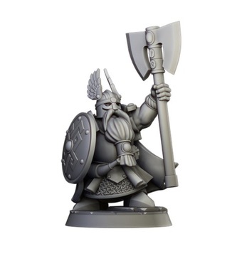 Dwarf Lord - Highlands Miniatures - Druk 3D