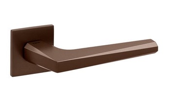 KLAMKA DRZWIOWA TUPAI 4151 5SQ-186 KWADRAT CORTEN