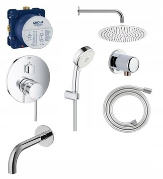 Zestaw wannowy z baterią GROHE Essence/Omnires +30